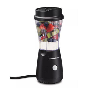 Hamilton Beach Personal Blender Leak Proof Travel Lid 14 oz Jar One Setting NEW